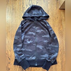 Athleta Zip Up Camo Hoodie Size M